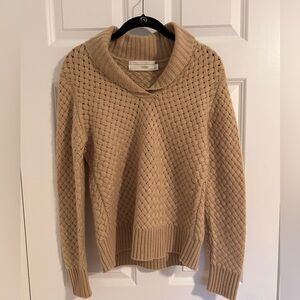Cashmere Beige Sweater